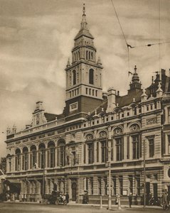 Rathaus von Hammersmith vom Hammersmith Broadway, ca. 1935