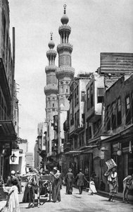 Moschee des Sultans al-Muayyad, Kairo, Ägypten, um 1922 von Donald McLeish