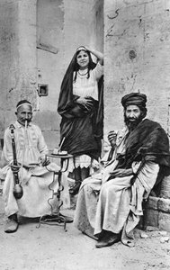 Menschen von Kairo, Ägypten, um 1922