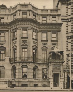 Räumlichkeiten des Lyceum Clubs in einem historischen Haus, um 1935