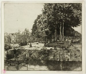 Kanal bei Charenton