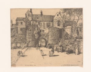 Das Porte Gayole in Boulogne-sur-Mer von Donald Shaw MacLaughlan
