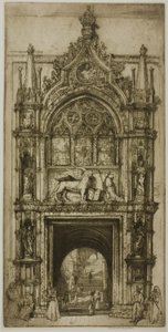 Tür des Dogenpalastes, Venedig von Donald Shaw MacLaughlan