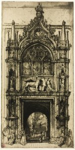 Tür des Dogenpalastes, Venedig von Donald Shaw MacLaughlan