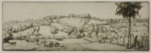 Landschaft, Bretagne von Donald Shaw MacLaughlan