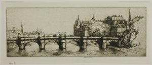 Le Pont Neuf, Paris von Donald Shaw MacLaughlan