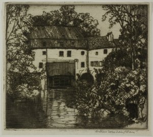 Moulin St. Maurice von Donald Shaw MacLaughlan