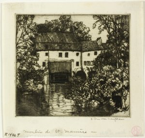 Moulin St. Maurice von Donald Shaw MacLaughlan