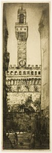 Palazzo Vecchio, Florenz von Donald Shaw MacLaughlan