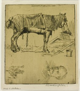Skizzentafel von Donald Shaw MacLaughlan
