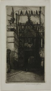 Portal des Dogenpalastes, Venedig