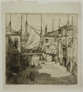 Segelhof, Venedig von Donald Shaw MacLaughlan