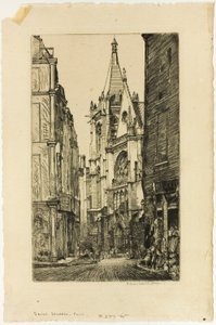 St. Séverin, Paris von Donald Shaw MacLaughlan
