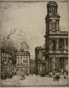 St. Sulpice Paris, Der Große Turm von Donald Shaw MacLaughlan