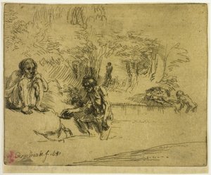 Die Badenden von Donald Shaw MacLaughlan