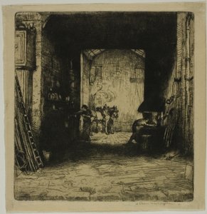Die kleine Schmiede von Donald Shaw MacLaughlan