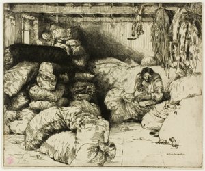 Der schlafende Lumpensammler von Donald Shaw MacLaughlan