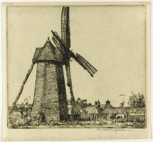 Die Windmühle von Donald Shaw MacLaughlan