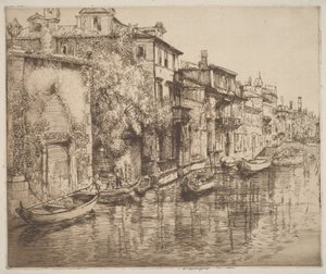 Venezianischer Mittag von Donald Shaw MacLaughlan