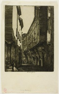 Via San Vitale, Bologna von Donald Shaw MacLaughlan