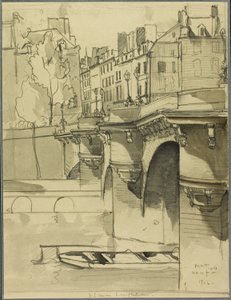 Blick auf die Pont Neuf von Donald Shaw MacLaughlan