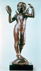 Engel mit Tamburin, 1429 von Donatello