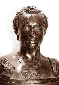 Büste eines Gentlemans (Bronze) von Donatello