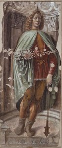 Mann mit einer Keule (Uomo dalla mazza), ca. 1487-1488 von Donato Bramante