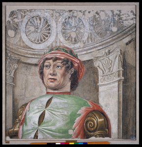 Dichter mit rotem Hut von Donato Bramante