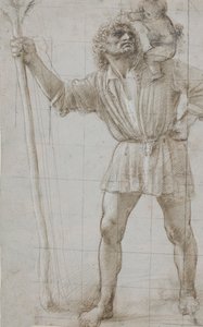 St. Christophorus mit dem Jesuskind, um 1490