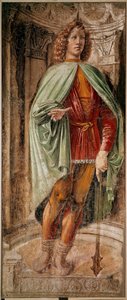 Junger Mann im Club (Giovane dalla mazza) von Donato Bramante