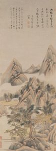 Erinnerung an den Jian-Fluss von Dong Qichang