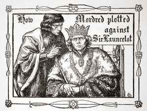Wie Mordred gegen Sir Launcelot intrigierte, 1905