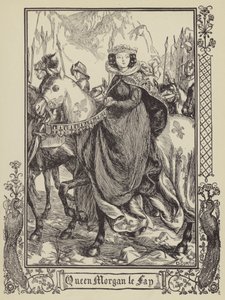 Königin Morgan le Fay von Dora Curtis