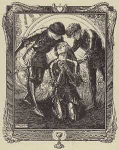 Dann gingen sie zu Sir Galahad von Dora Curtis
