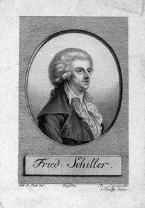 Porträt von Friedrich von Schiller 1759-1805