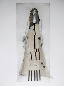 Abstrakte Modefigur von Doris Schmitz