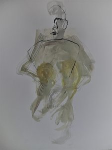 Abstrakte nackte Figur