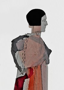 Elegante abstrakte Figur
