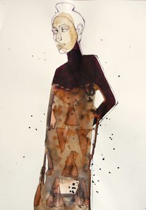 Elegante Modefigur