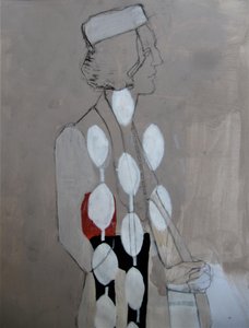 Elegantes Frauenprofil