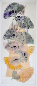 Ginkgo-Blatt-Figur