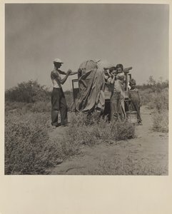 Durchreisende, New Mexico von Dorothea Lange