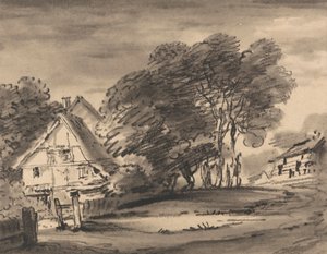 Hütte zwischen Bäumen von Dr. Thomas Monro