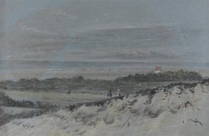 Küste mit Sanddünen von Dr. Thomas Monro