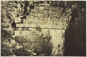 Palais Du Cirque in Chichen-Itza, Innenraum einer Halle