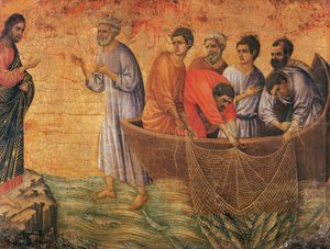 Christus am See Genezareth (Detail)