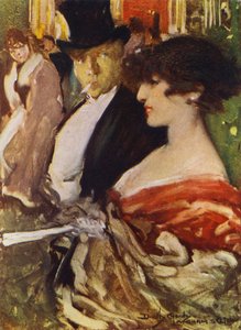 Das Stück ist das Ding (Langham-Skizze) von Dudley Hardy