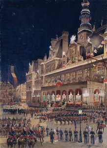 Empfang des russischen Admirals Avellan im Rathaus am 19. Oktober von Dumont Valiquet Dumont Valiquet
