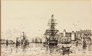 Die hohen und niedrigen Lichter von North Shields von Duncan F. McLea